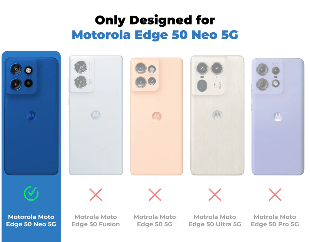 Soft Transparent Slim Fit Frosted Matte Silicone TPU Back Cover for Motorola Moto Edge 50 Neo 5G - Image 2