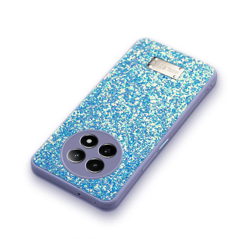 Sparkling Glitter Sequin Case with Camera Shield Back Cover For Realme 12 5G - Image 24