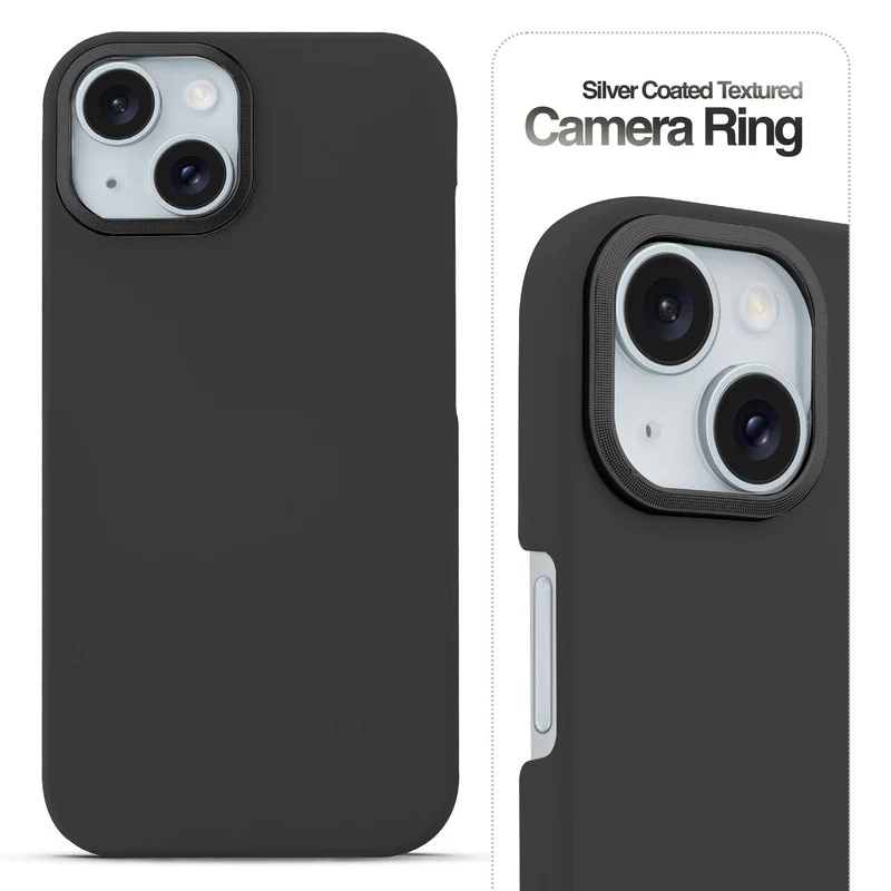 Detachable Ring Matte Case for Apple iPhone 14 - Image 3