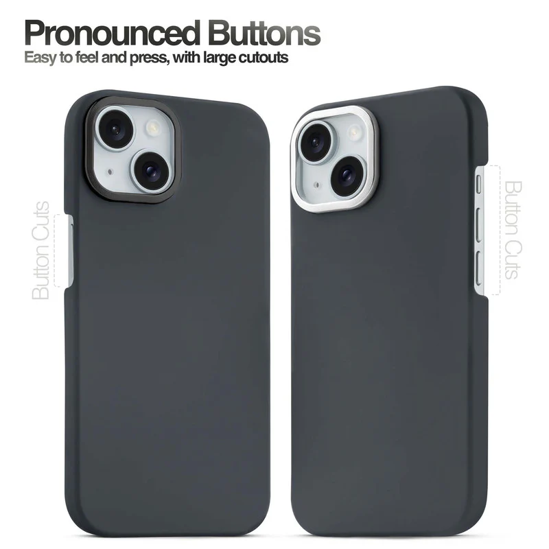 Detachable Ring Matte Case for Apple iPhone 15 - Image 10