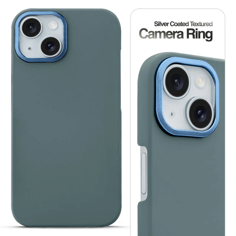 Detachable Ring Matte Case for Apple iPhone 15 Plus - Image 21
