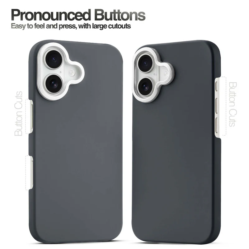 Detachable Ring Matte Case for Apple iPhone 16 - Image 10