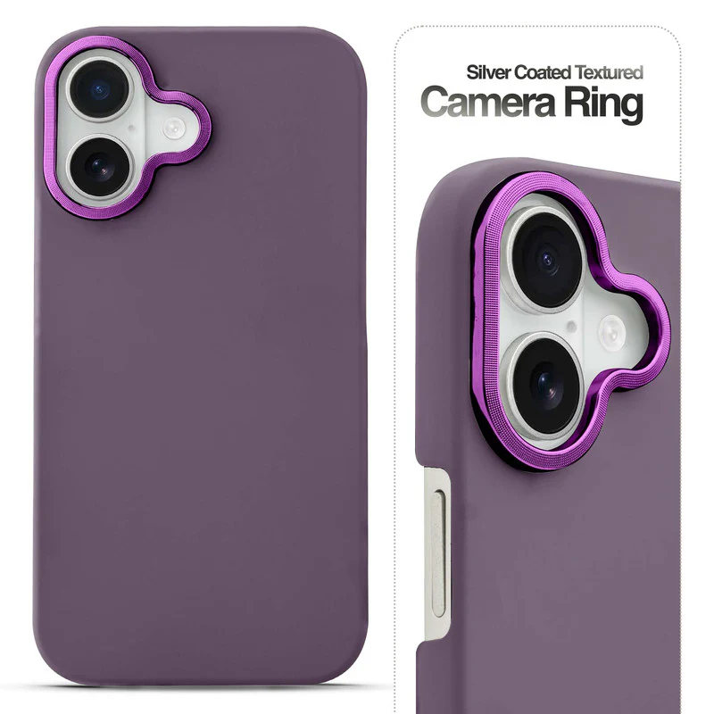 Detachable Ring Matte Case for Apple iPhone 16 - Image 21