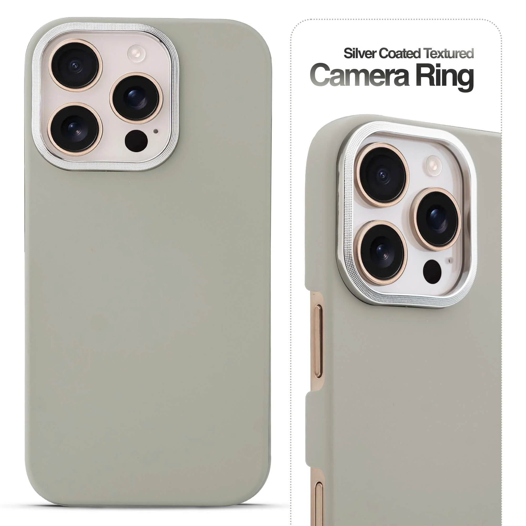Detachable Ring Matte Case for Apple iPhone 16 Pro - Image 15