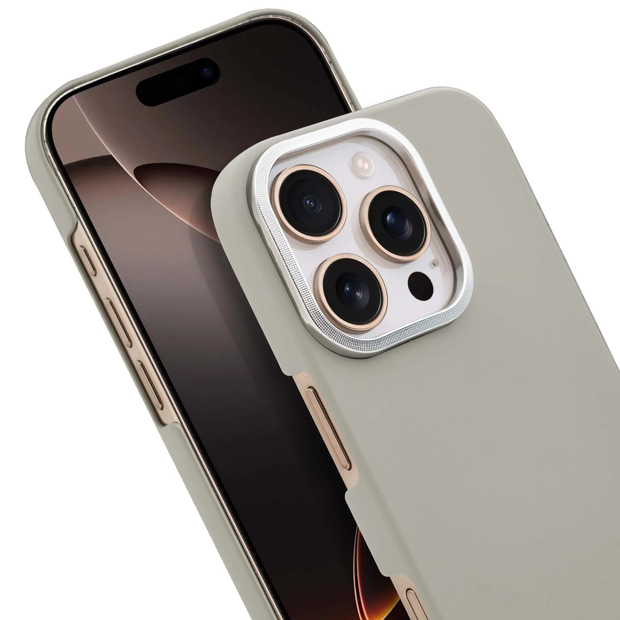 Detachable Ring Matte Case for Apple iPhone 16 Pro - Image 18
