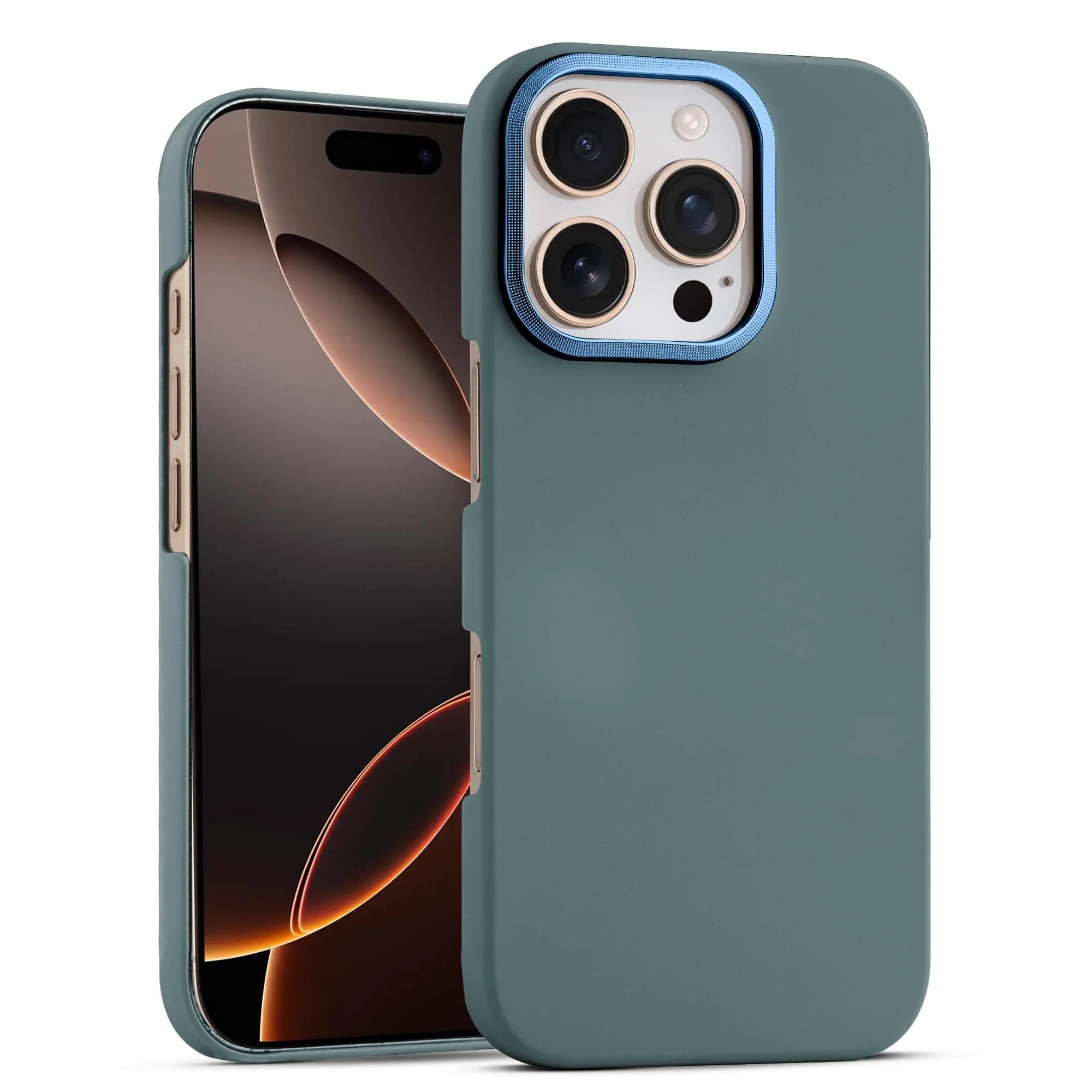 Detachable Ring Matte Case for Apple iPhone 16 Pro - Image 31