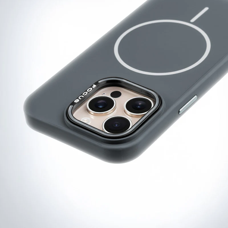 Stylish Wireless Charging Support Compatible Liquid Silicone Hard Back Case For Apple iPhone 15 Pro Max - Image 17