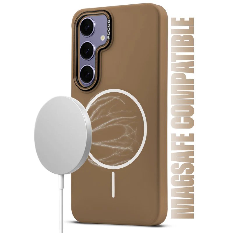 Stylish Wireless Charging Support Compatible Liquid Silicone Hard Back Case For Samsung S25 5G - Image 10
