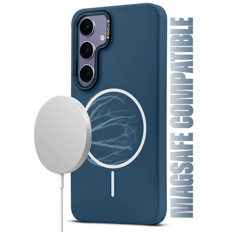 Stylish Wireless Charging Support Compatible Liquid Silicone Hard Back Case For Samsung S25 5G - Image 22