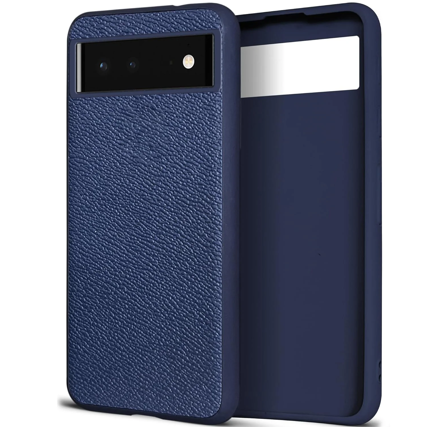 Synthetic Leather Back Cover Case for Google Pixel 6 | Shockproof Protective Cover - Image 15