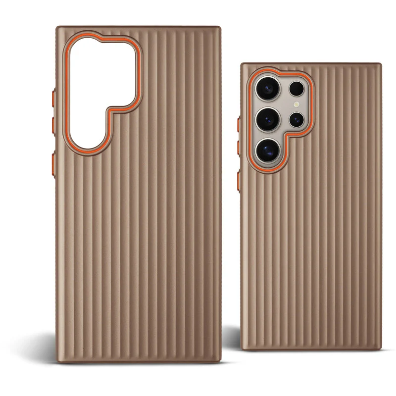 Titanium Grid Armor Hard Back Case For Samsung S22 Ultra 5G - Image 11