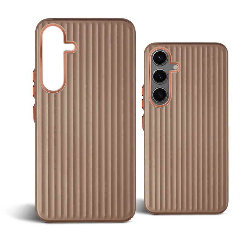 Titanium Grid Armor Hard Back Case For Samsung S25 5G - Image 23