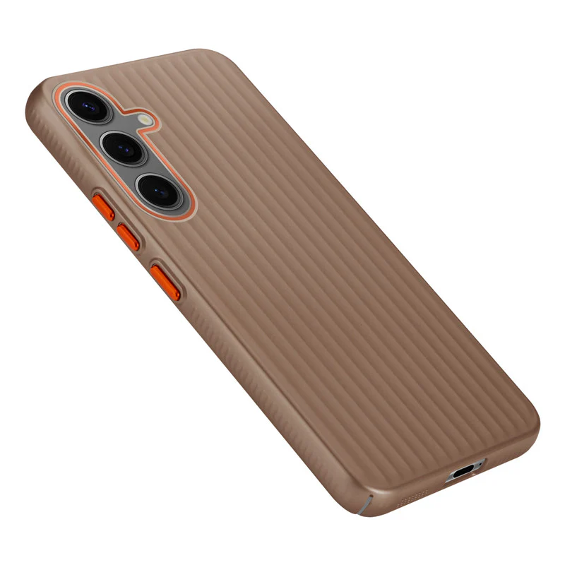 Titanium Grid Armor Hard Back Case For Samsung S25 Plus 5G - Image 21