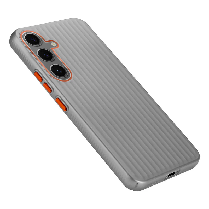 Titanium Grid Armor Hard Back Case For Samsung S25 Plus 5G - Image 27