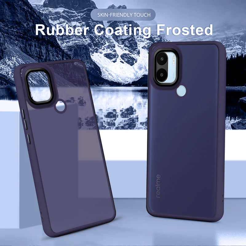 Translucent Matte with Shiny Camera Ring Back Cover for Redmi A1 Plus - Image 26