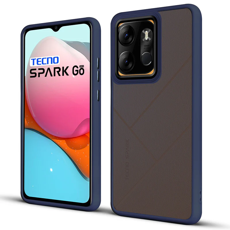 Translucent Matte with Shiny Camera Ring Back Cover for Tecno Spark Go 2023 - Image 14