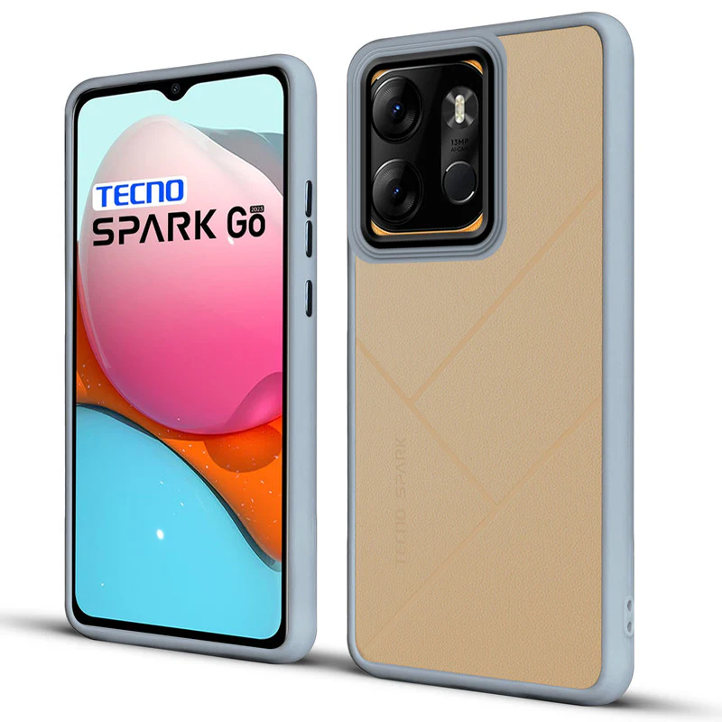 Translucent Matte with Shiny Camera Ring Back Cover for Tecno Spark Go 2023 - Image 21