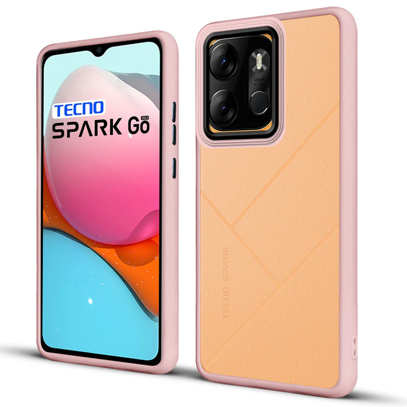 Translucent Matte with Shiny Camera Ring Back Cover for Tecno Spark Go 2023 - Image 43