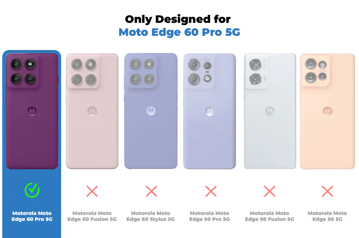 Soft Frame Clear Case Ring Holder Kickstand For Motorola Edge 60 Pro 5G - Image 2