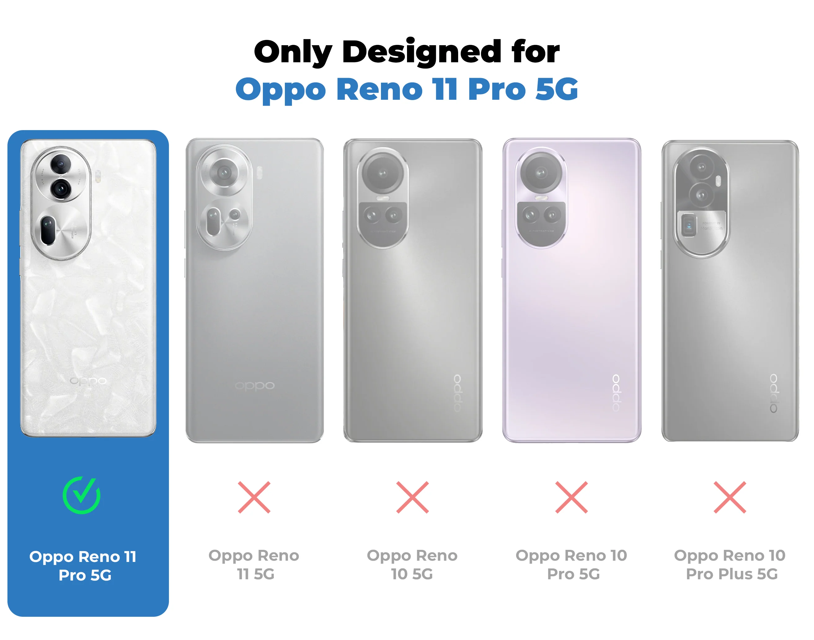 Soft Frame Clear Case Ring Holder Kickstand For Oppo Reno 11 Pro 5G - Image 2