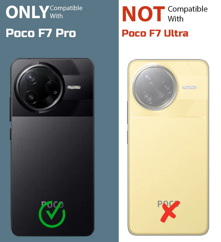 Soft Frame Clear Case Ring Holder Kickstand For Poco F7 Pro 5G - Image 2