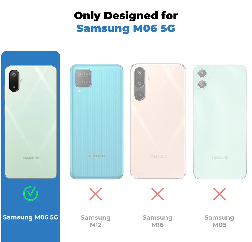 Soft Frame Clear Case Ring Holder Kickstand For Samsung M06 5G - Image 2