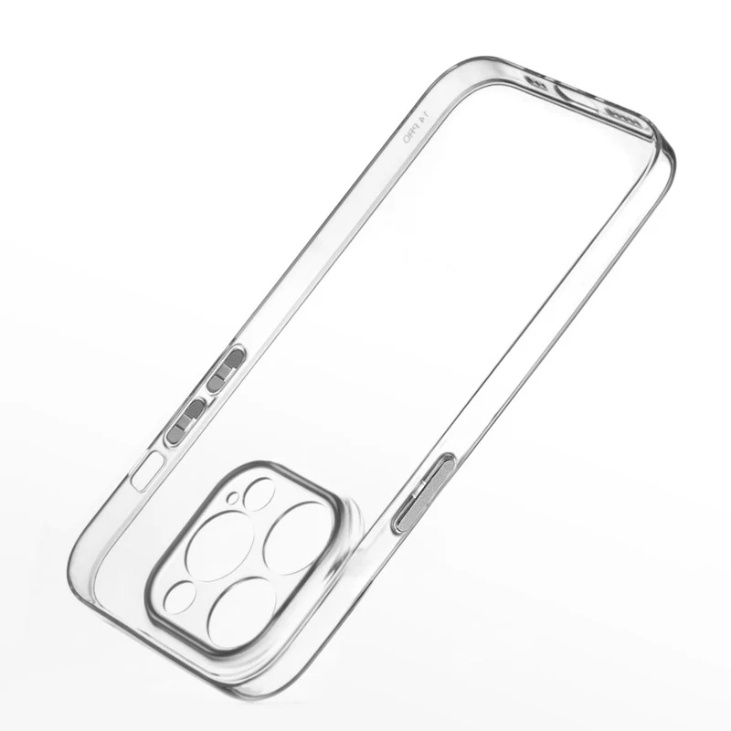 Transparent Back with Color Buttons Back Cover for Apple iPhone 11 Pro - Image 13