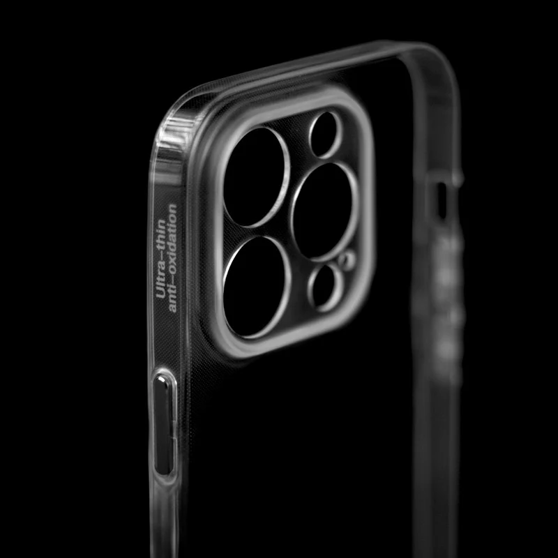 Transparent Back with Color Buttons Back Cover for Apple iPhone 11 Pro - Image 6