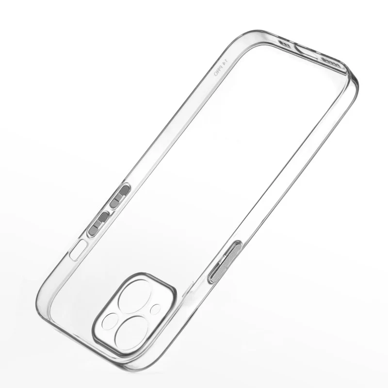 Transparent Back with Color Buttons Back Cover for Apple iPhone 13 - Image 8