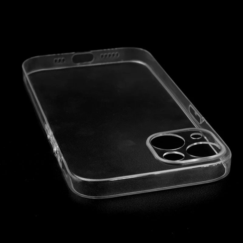 Transparent Back with Color Buttons Back Cover for Apple iPhone 14 - Image 14