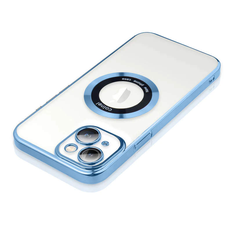 Transparent Back with Colorful Edges Case for for Apple iPhone 13 - Image 8
