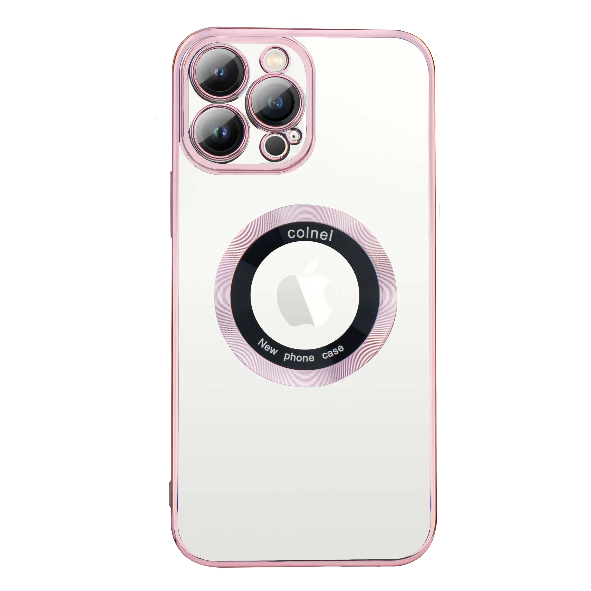 Transparent Back with Colorful Edges Case for Apple iPhone 14 Pro Max - Image 19