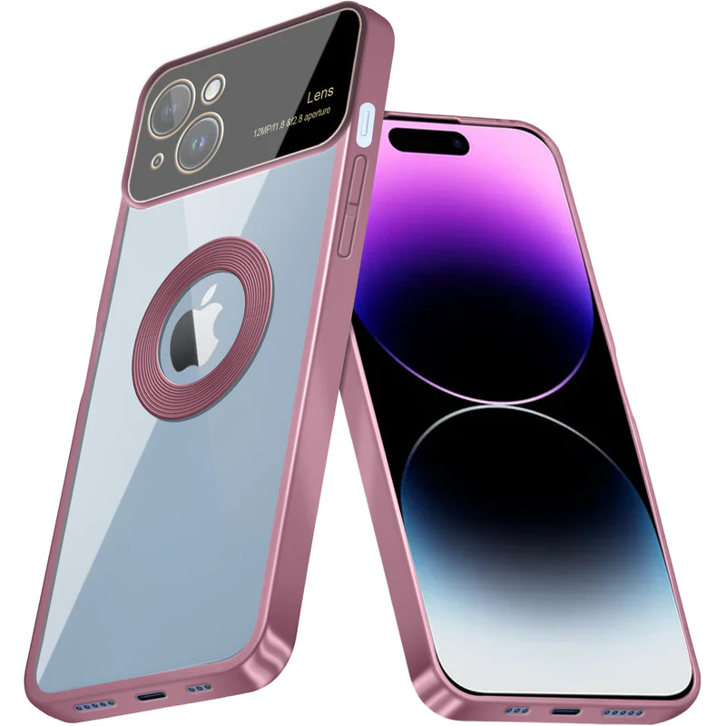 Transparent Camera Lens Protection Back Cover for Apple iPhone 14 - Image 20