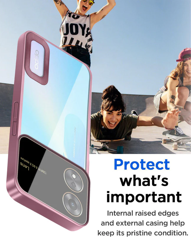 Transparent Camera Lens Protection Back Cover for Oppo A78 5G - Image 5