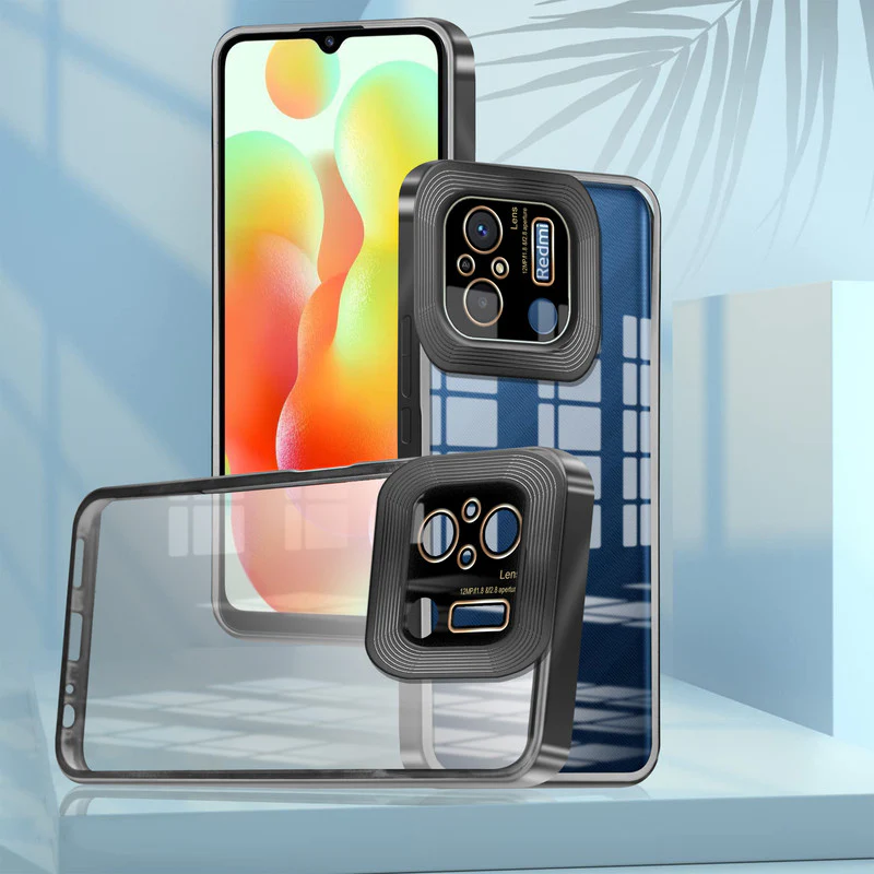 Transparent Camera Lens Protection Back Cover for Poco C55 - Image 2