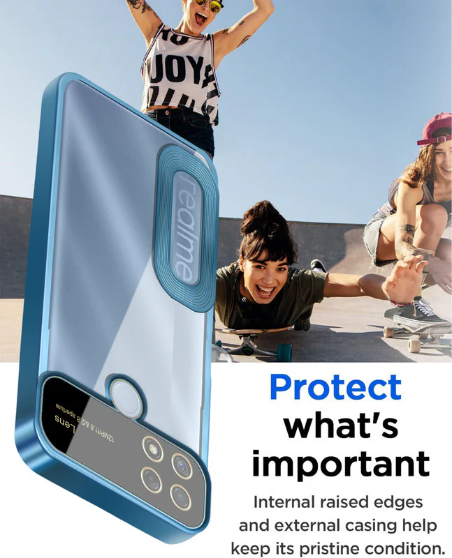 Transparent Camera Lens Protection Back Cover for Realme C12 - Image 11