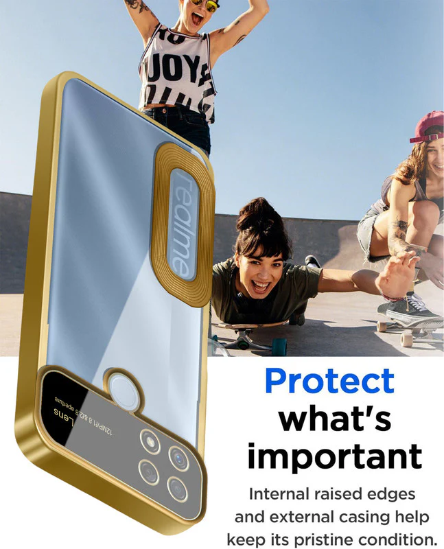 Transparent Camera Lens Protection Back Cover for Realme C12 - Image 17