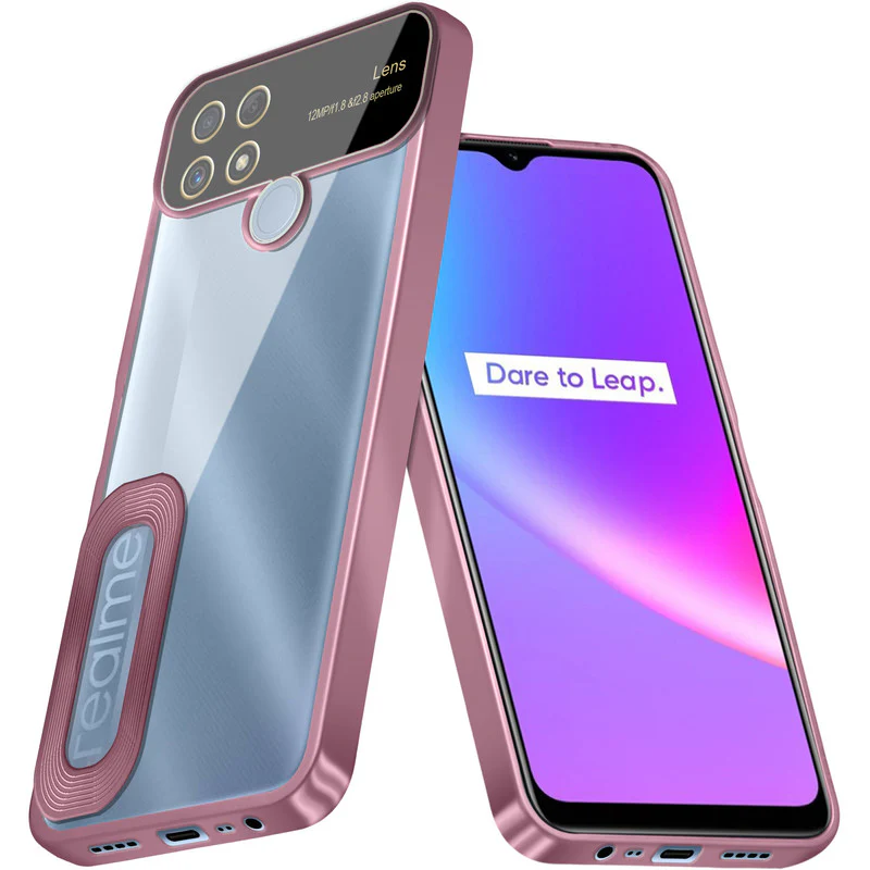 Transparent Camera Lens Protection Back Cover for Realme C25 - Image 19