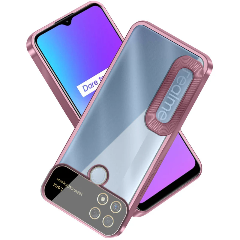 Transparent Camera Lens Protection Back Cover for Realme C25 - Image 22