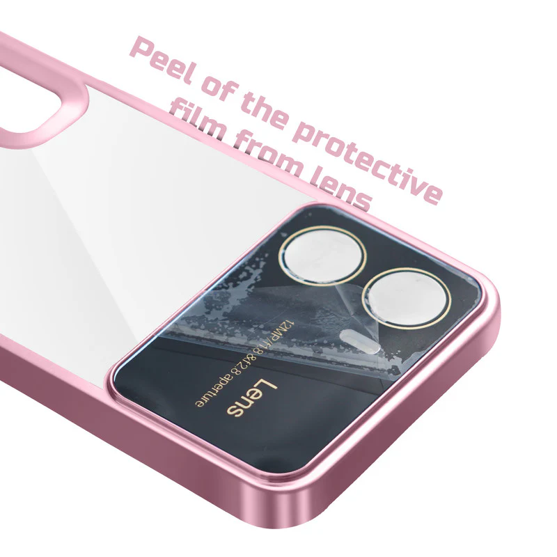 Transparent Camera Lens Protection Back Cover for Realme C25 - Image 25