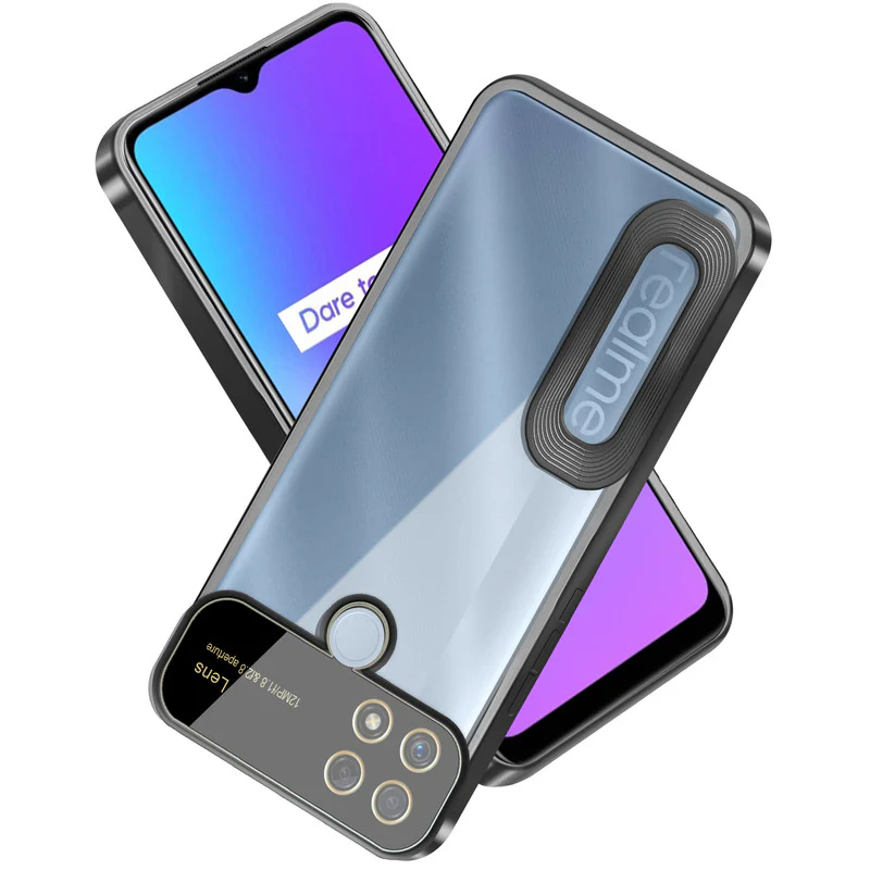 Transparent Camera Lens Protection Back Cover for Realme C25 - Image 3