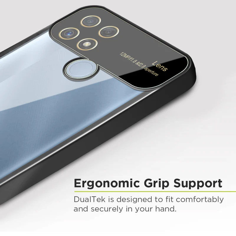 Transparent Camera Lens Protection Back Cover for Realme C25 - Image 4