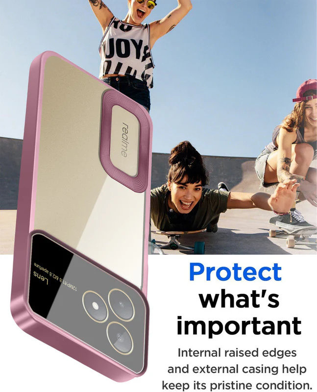 Transparent Camera Lens Protection Back Cover for Realme C53 - Image 11