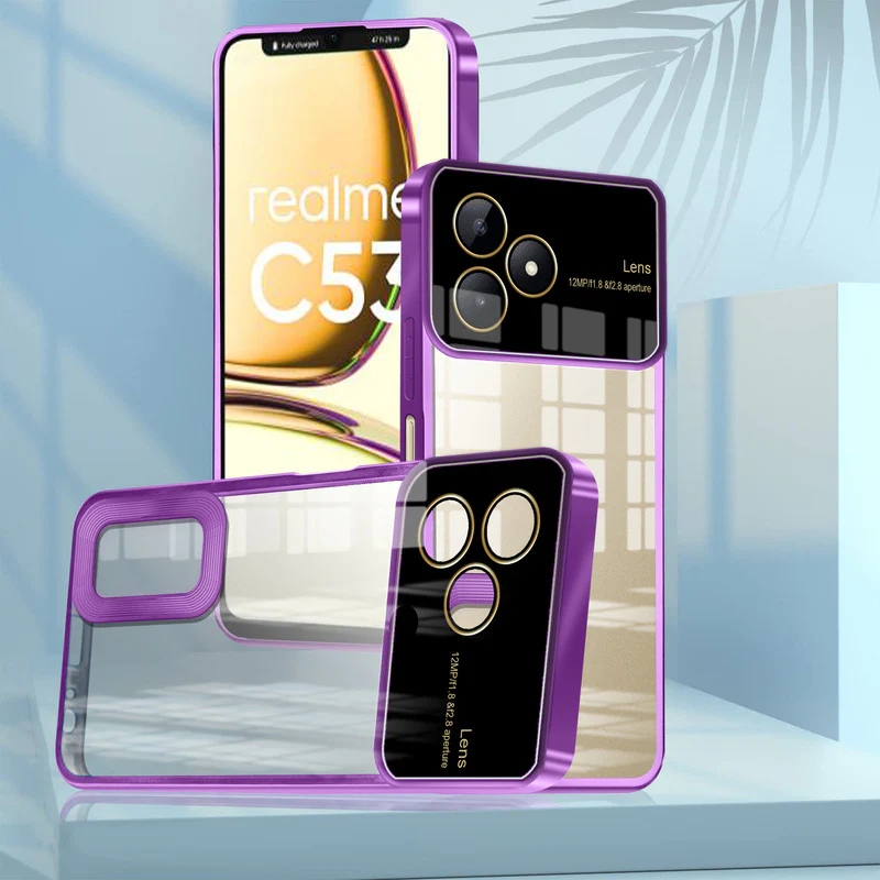 Transparent Camera Lens Protection Back Cover for Realme C53 - Image 15
