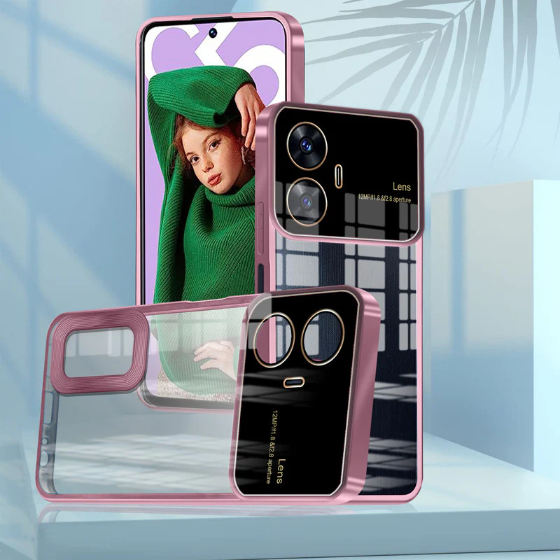 Transparent Camera Lens Protection Back Cover for Realme C55 - Image 15