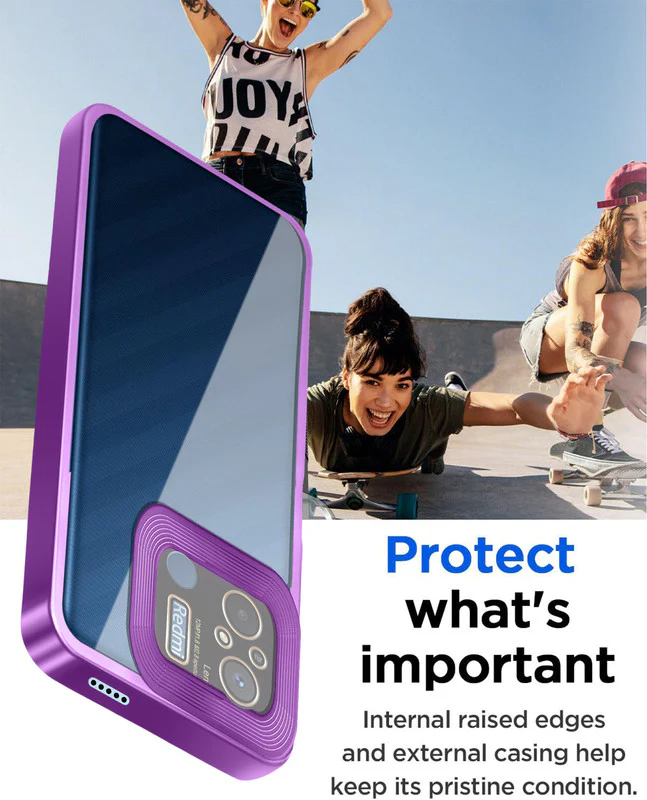 Transparent Camera Lens Protection Back Cover for Redmi 12C - Image 30