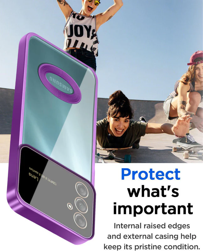 Transparent Camera Lens Protection Back Cover for Samsung A14 5G - Image 18