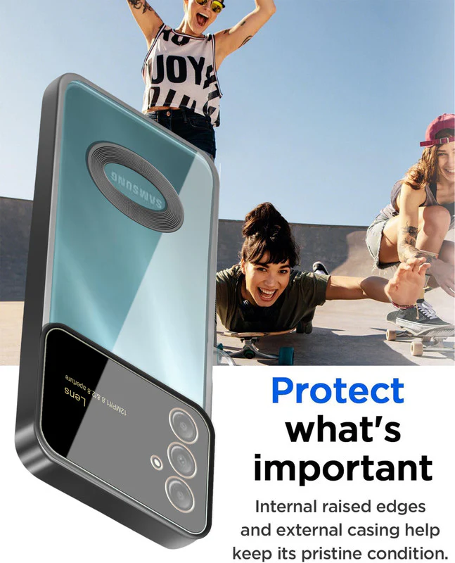 Transparent Camera Lens Protection Back Cover for Samsung A14 5G - Image 5