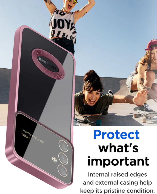 Transparent Camera Lens Protection Back Cover for Samsung A34 5G - Image 17