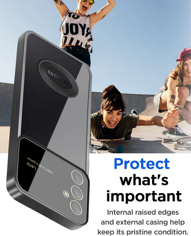 Transparent Camera Lens Protection Back Cover for Samsung A34 5G - Image 5